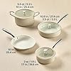 Pyrex 7-Piece Ceramic Cookware Set