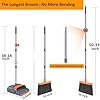 Upgrade Broom and Dustpan Set