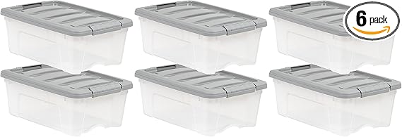 Basics Plastic Storage Containers