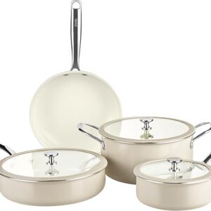 Pyrex 7-Piece Ceramic Cookware Set
