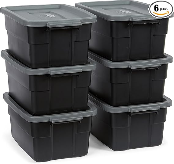 Rubbermaid 6-Pack Heavy Duty